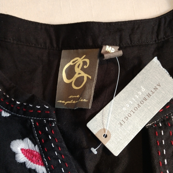 NWT Anthropologie Austin Embroidered Top - Picture 5 of 7